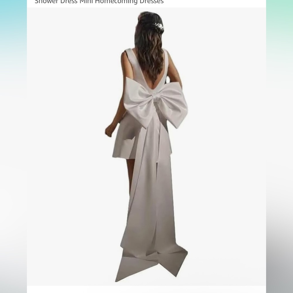 White Engagement/Elopement/Cocktail dress
